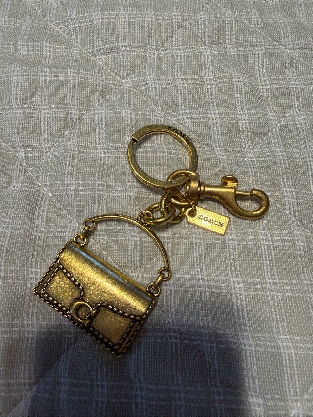 ‼️‼️‼️NOT FoR SALE ‼️Coach Gold-tone Mini